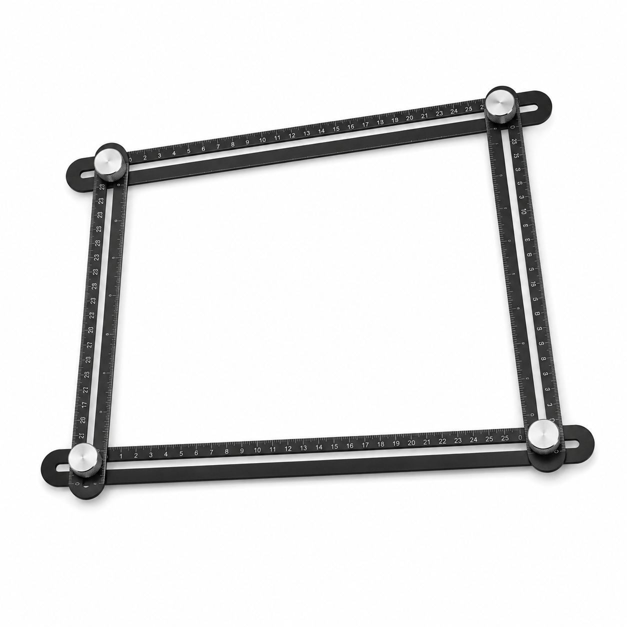 Four-Arm Adjustable Angle Measuring Template