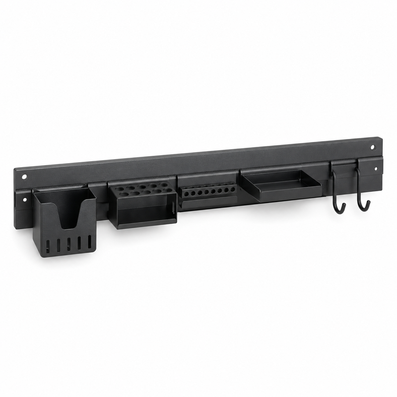 Modular Wall-Mounted Workshop Tool Storage Rack