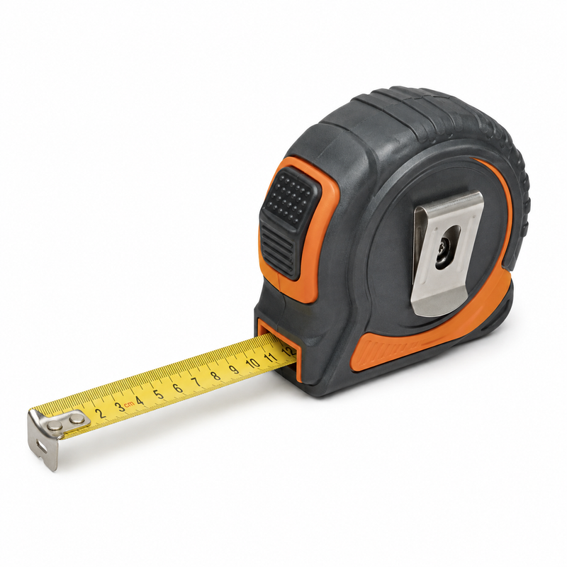 5 Metre Rubber-Grip Manual Tape Measure