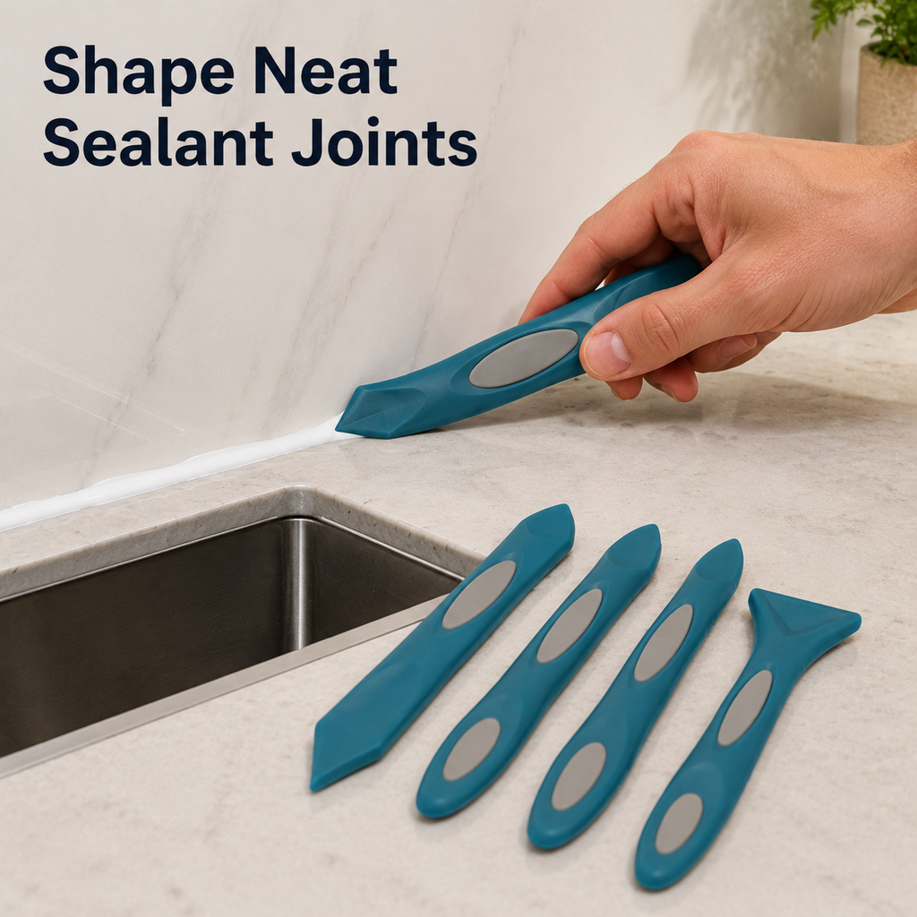 5-Piece Reusable Sealant Finishing Tool Set