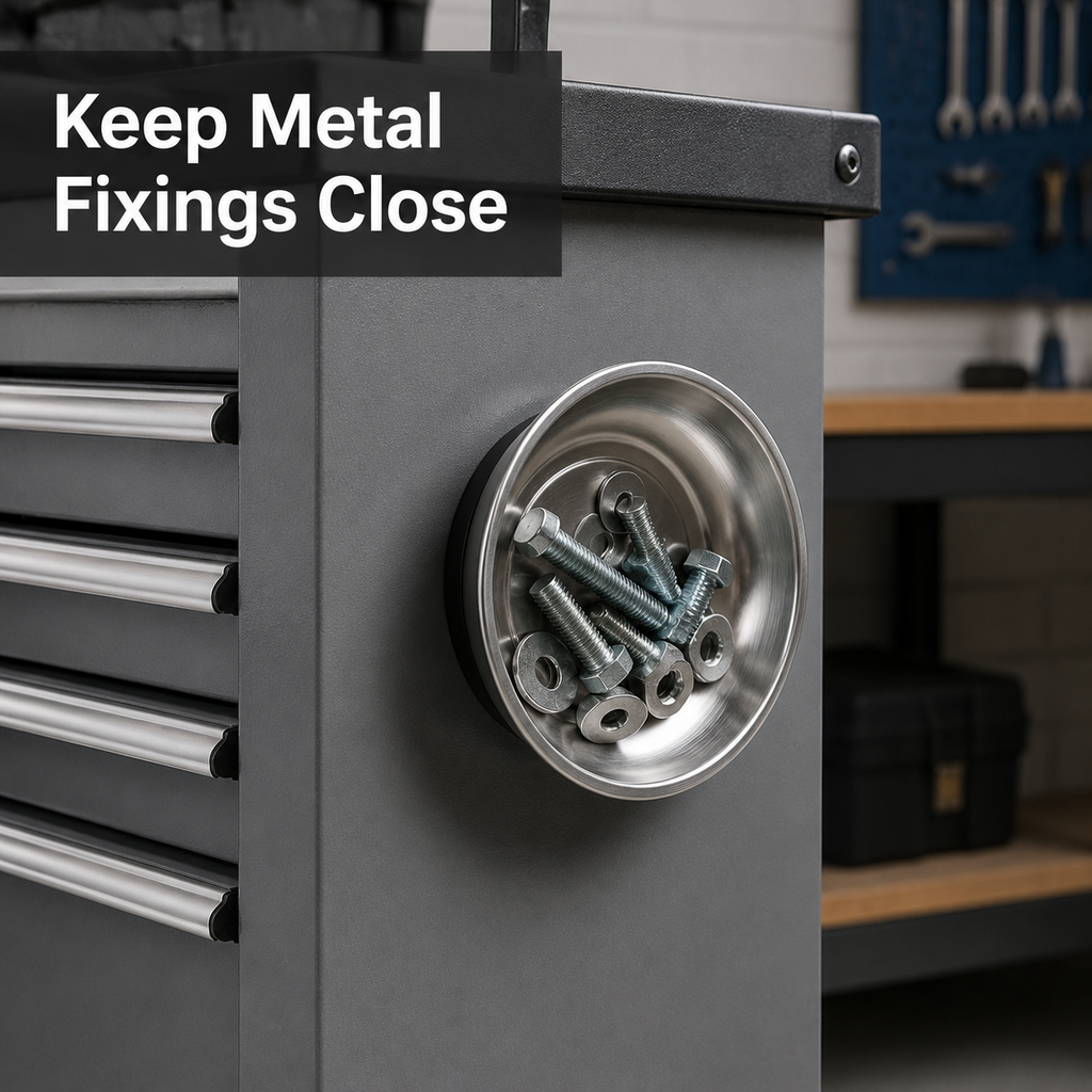150 mm Magnetic Stainless Steel Parts Tray
