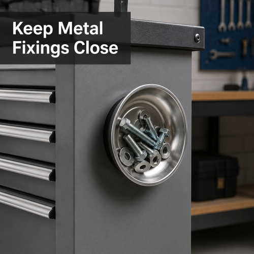 150 mm Magnetic Stainless Steel Parts Tray