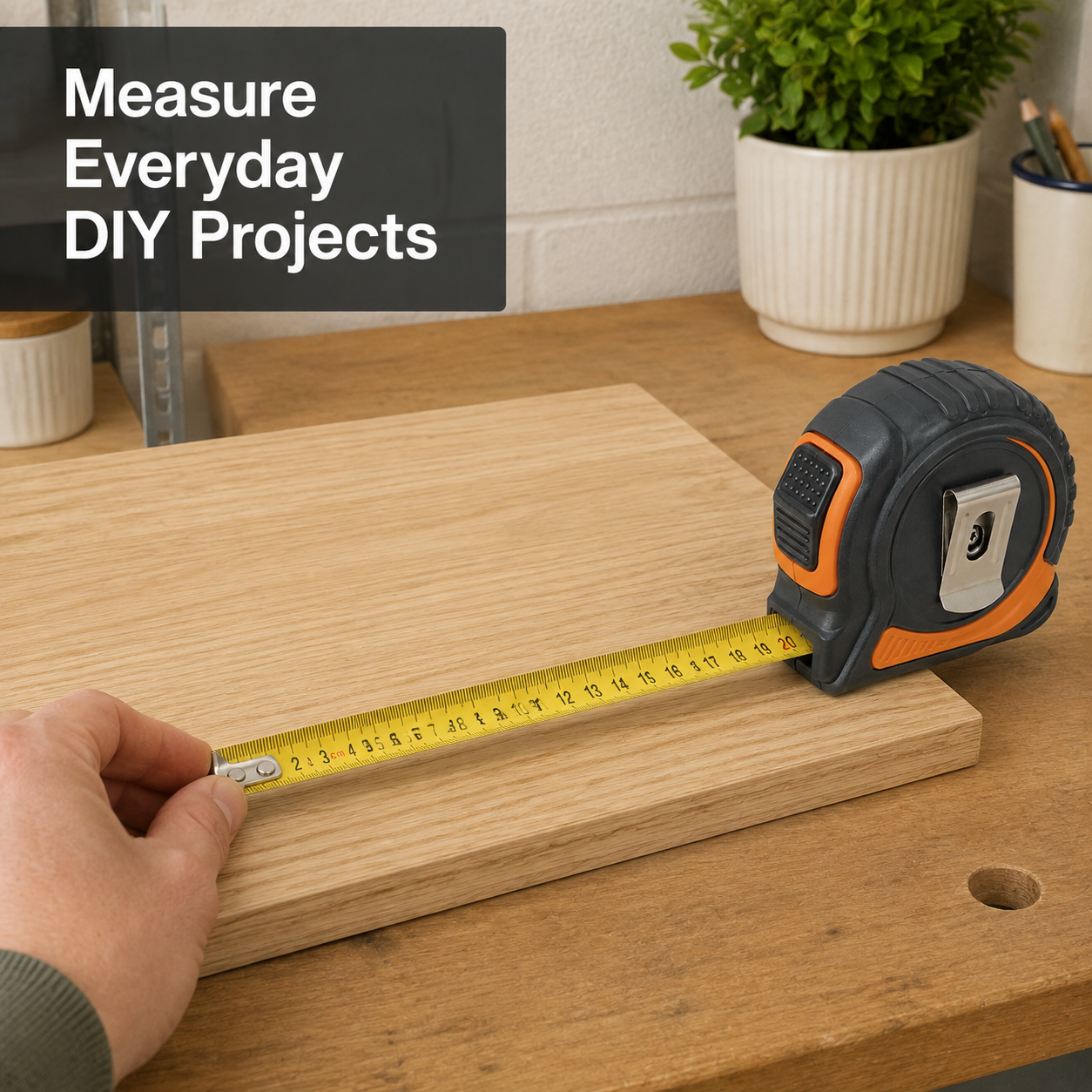 5 Metre Rubber-Grip Manual Tape Measure
