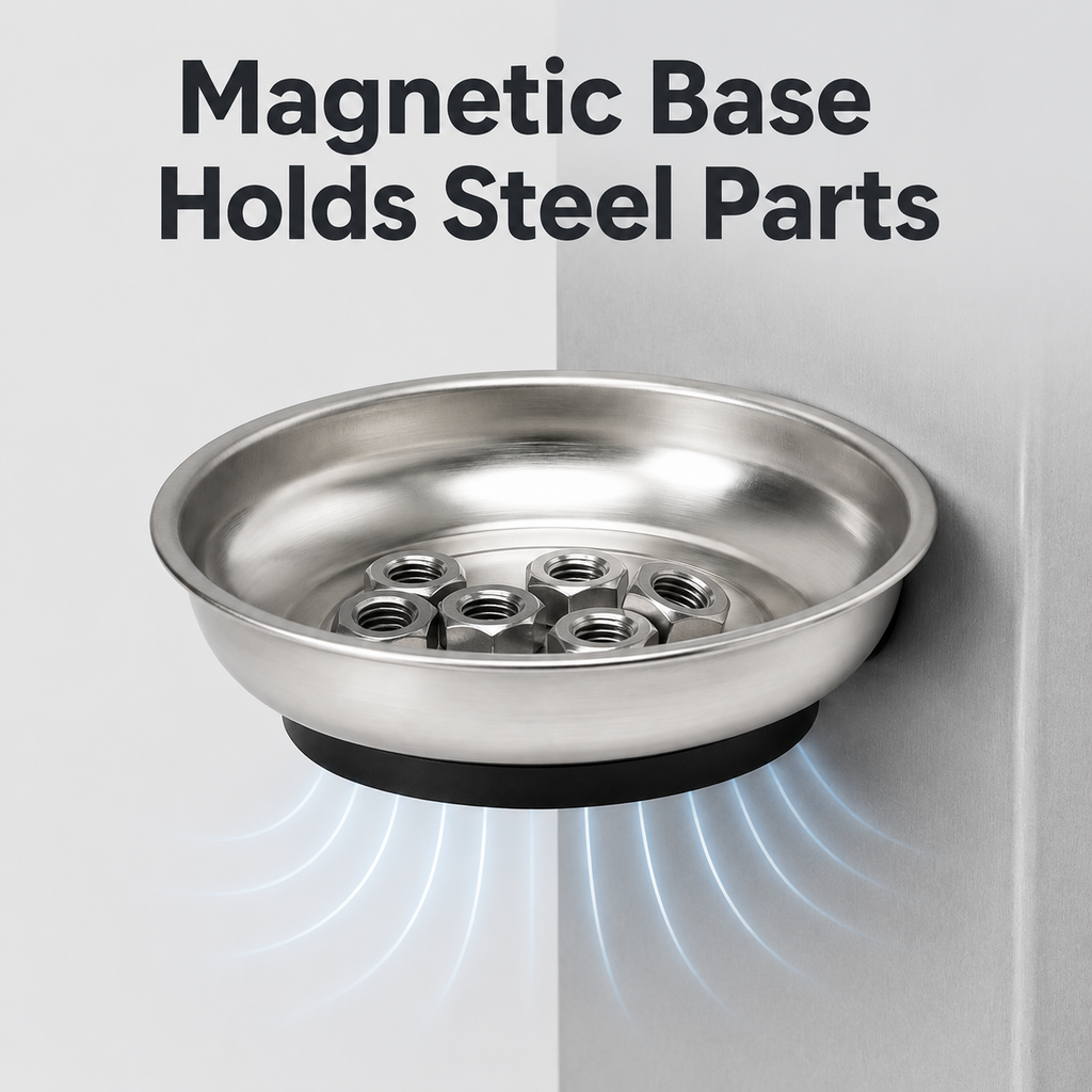150 mm Magnetic Stainless Steel Parts Tray