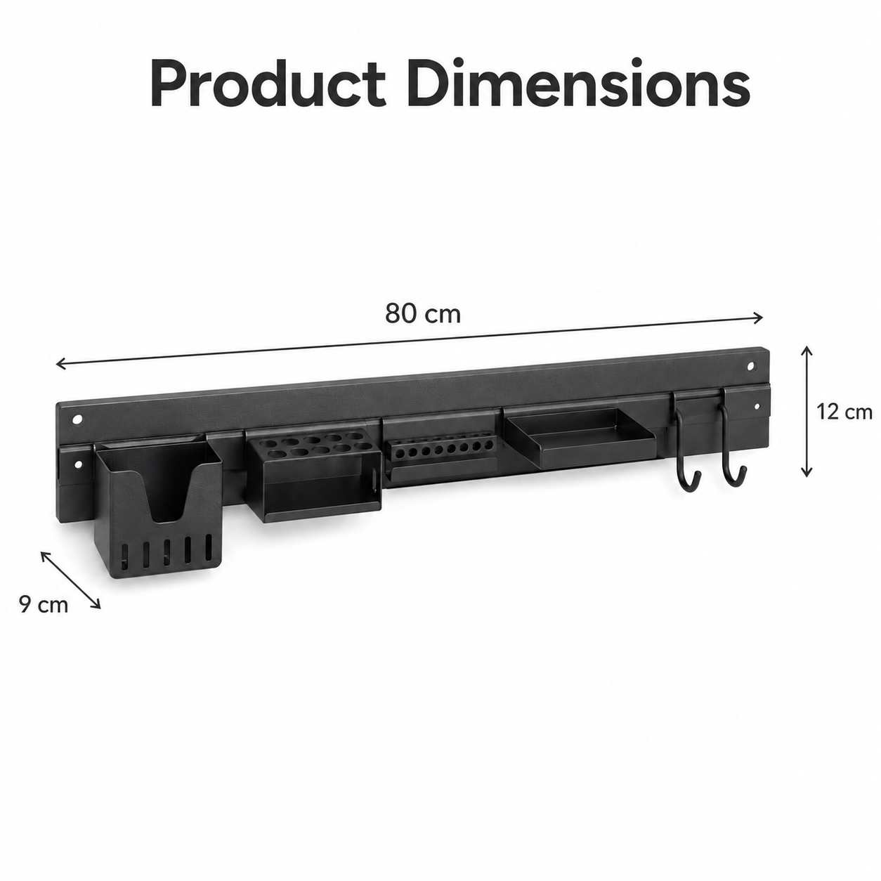 Modular Wall-Mounted Workshop Tool Storage Rack